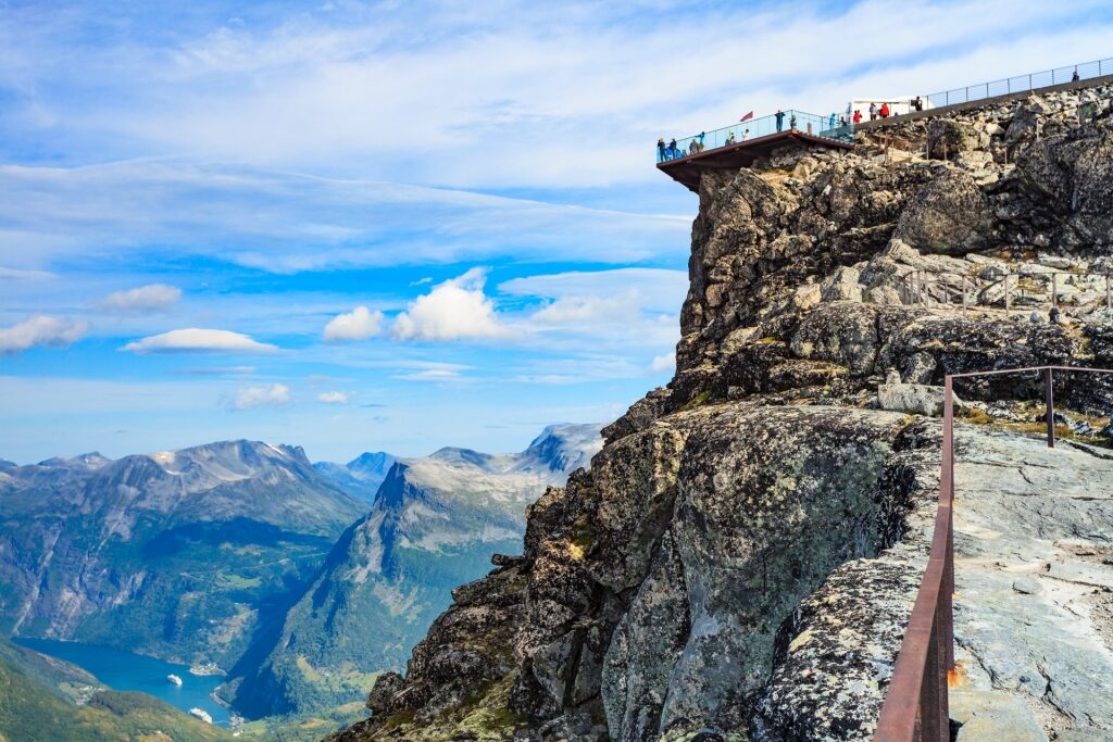 Geiranger Skywalk, one of the best places to visit in Norway