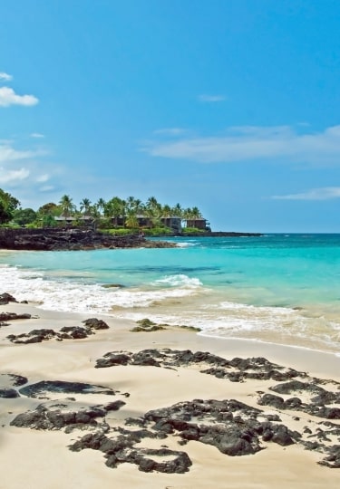 Beautiful beach with turquoise waters