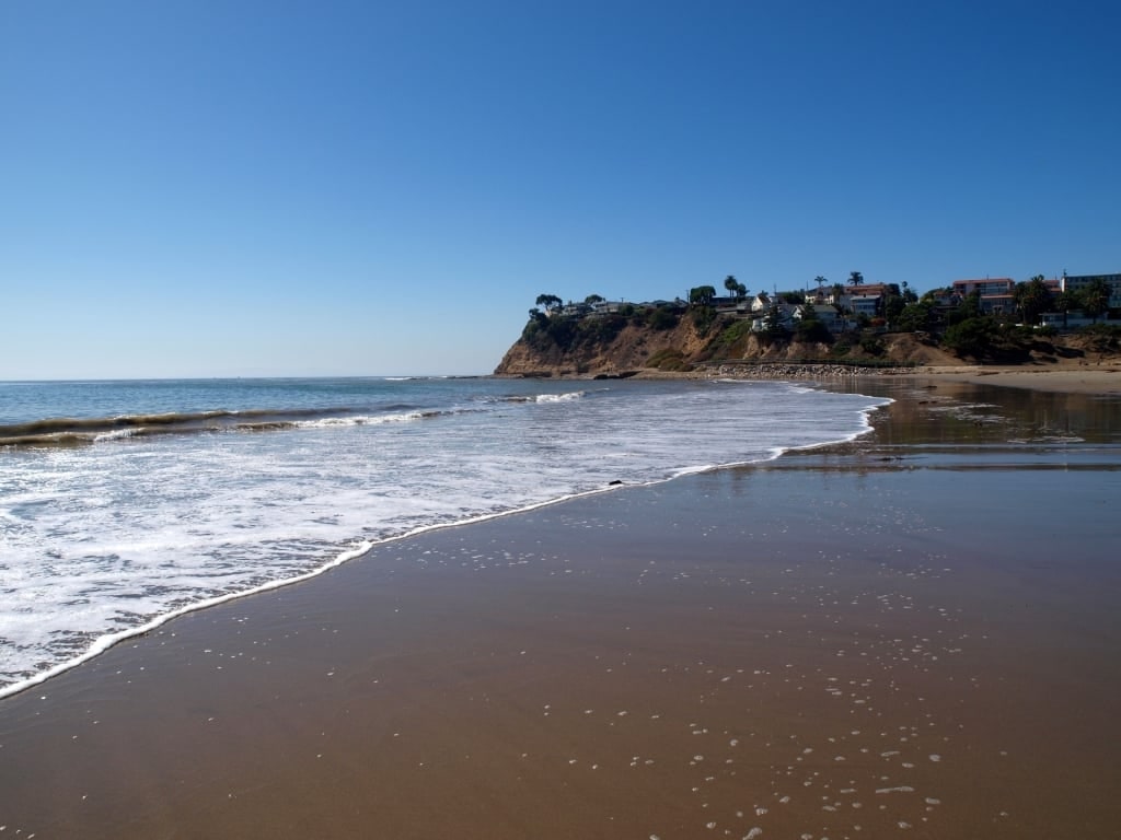 Quaint Cabrillo Beach in California