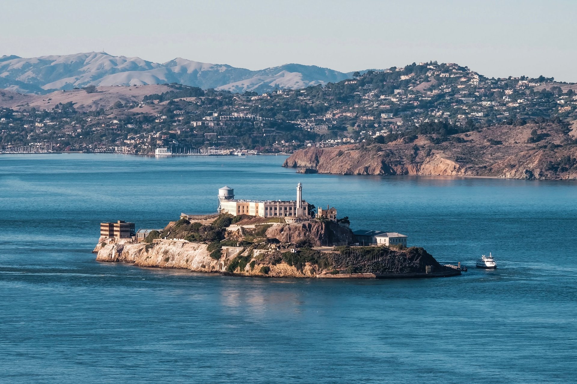 Алькатрас сан франциско. Алькатрас San Francisco. Остров Алькатрас, Сан-Франциско, США.