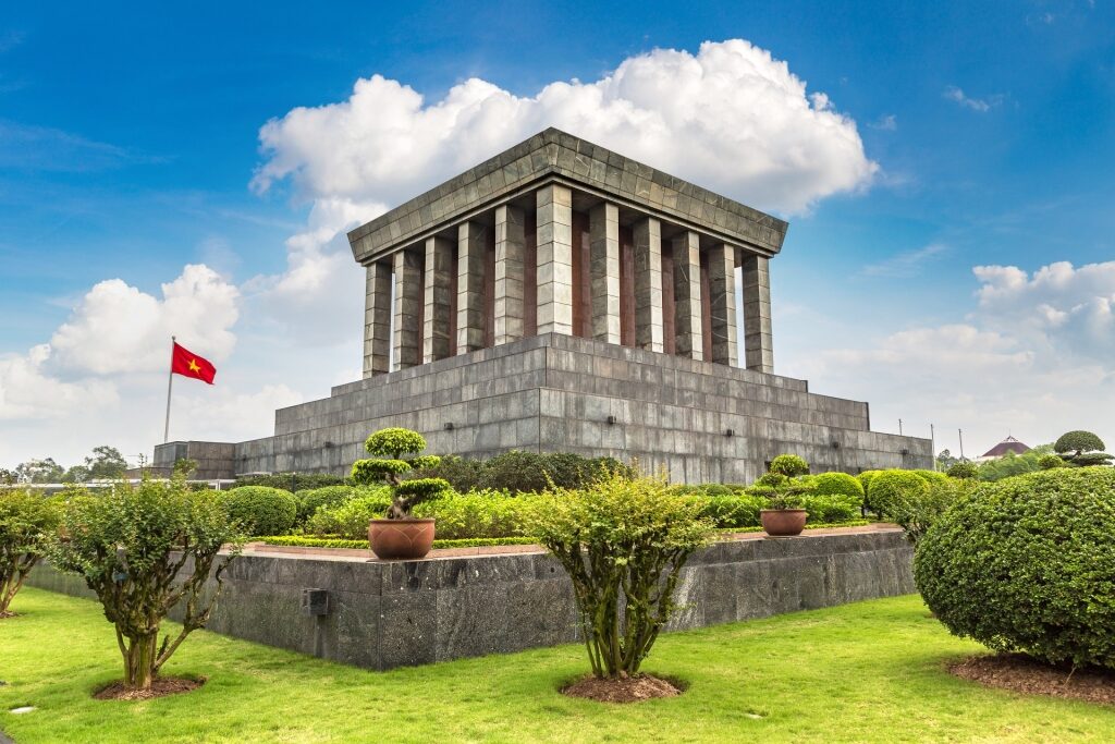 Historic site of Ho Chi Minh Mausoleum