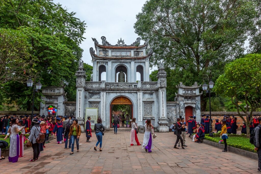 Temple of Literature, Hanoi, one of the best things to do in Vietnam