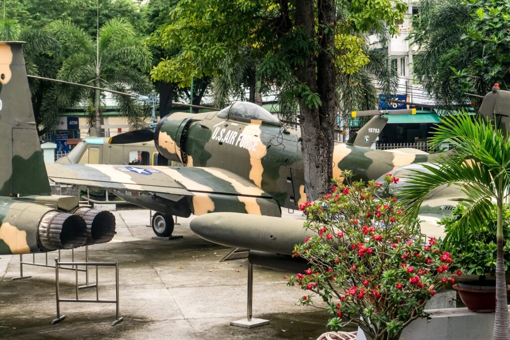 View of the War Remnants Museum, Ho Chi Minh City