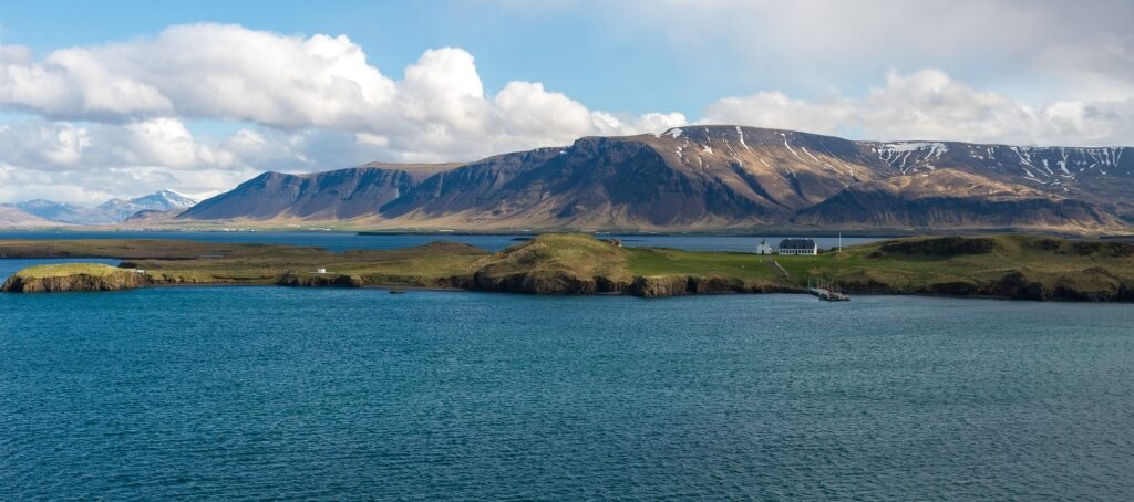 Scenic view from Reykjavik, Iceland