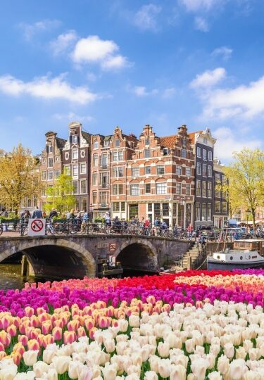 3 days in Amsterdam - canal ring and tulips