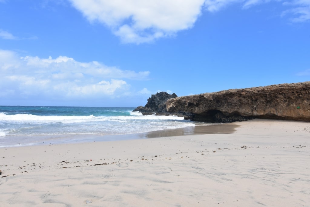 Fine sands of Andicuri Beach