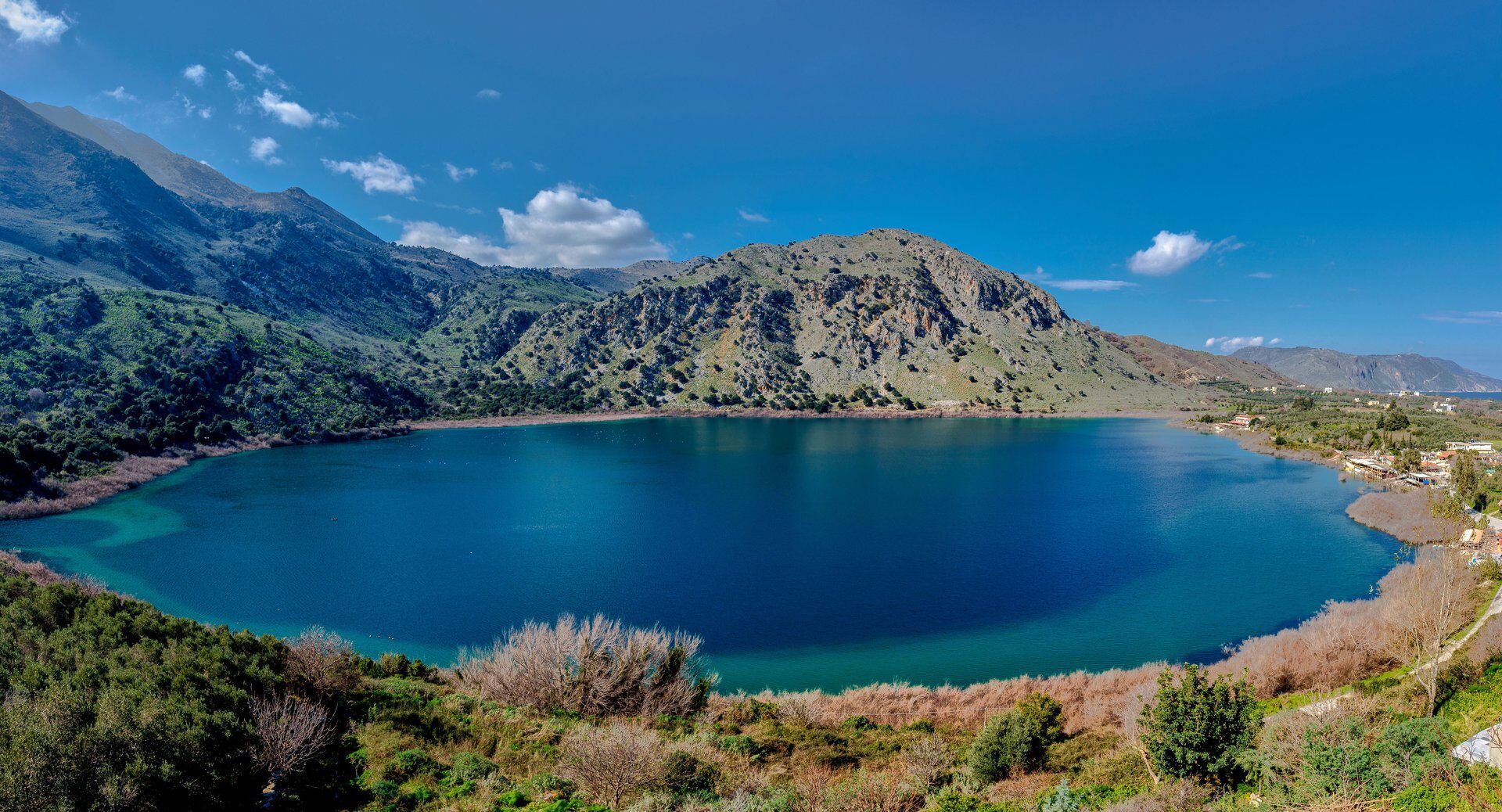 Озера Крит в Италии