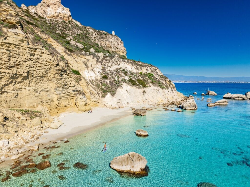 Rock formations of Sella del diavolo, Sardinia