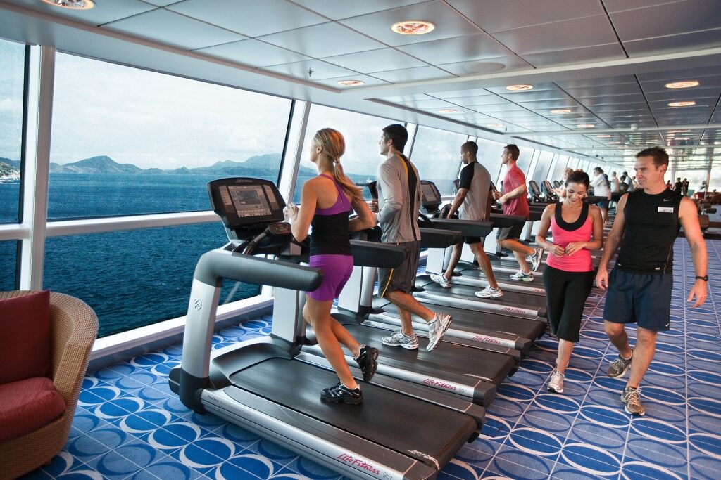 american cruise lines gym