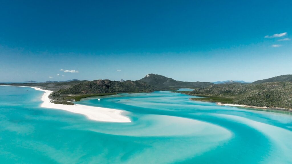 Scenic landscape of Whitsunday Islands, Australia