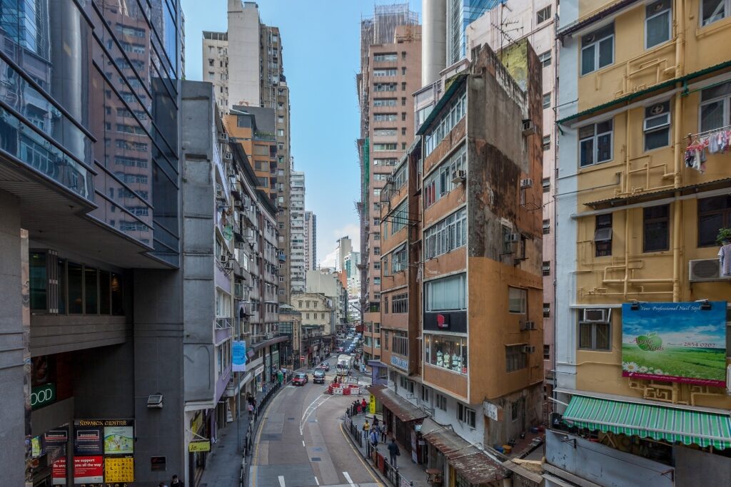 City view of Hong Kong
