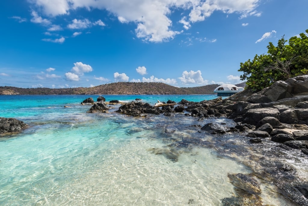 Coki Point Beach, one of the best things to do in St Thomas