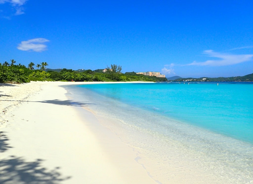 White sands of Lindquist Beach