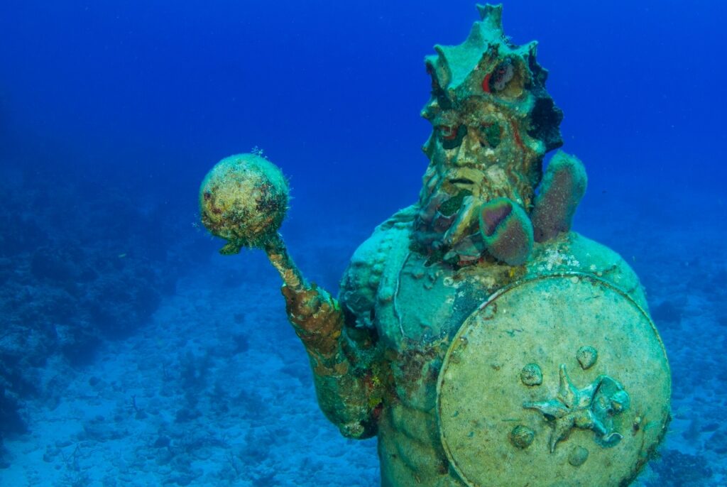 9 Fascinating Underwater Statues to See