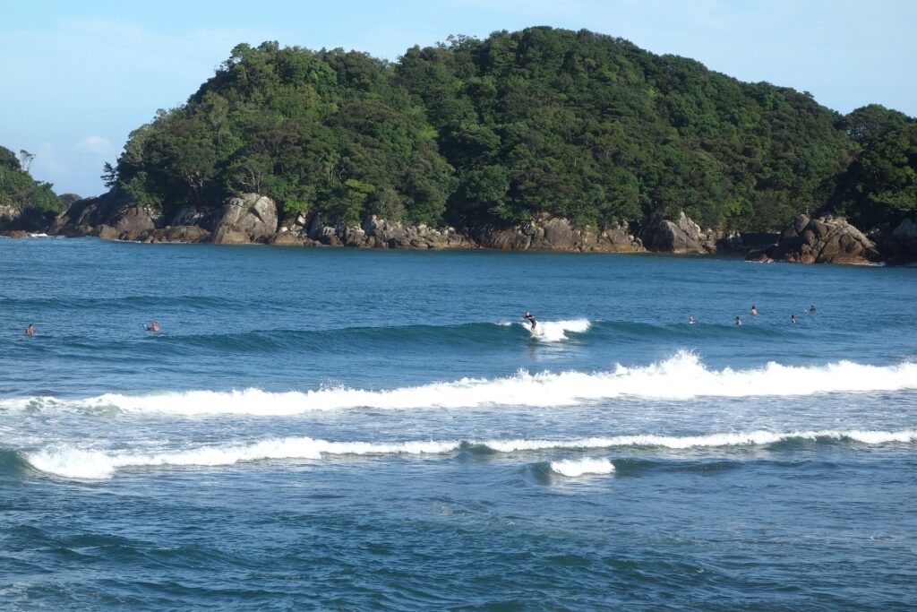 View from Ikumi Beach, Toyo 