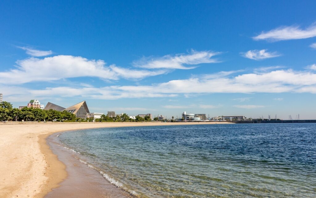 Suma Beach, Kobe, one of the best beaches in Japan