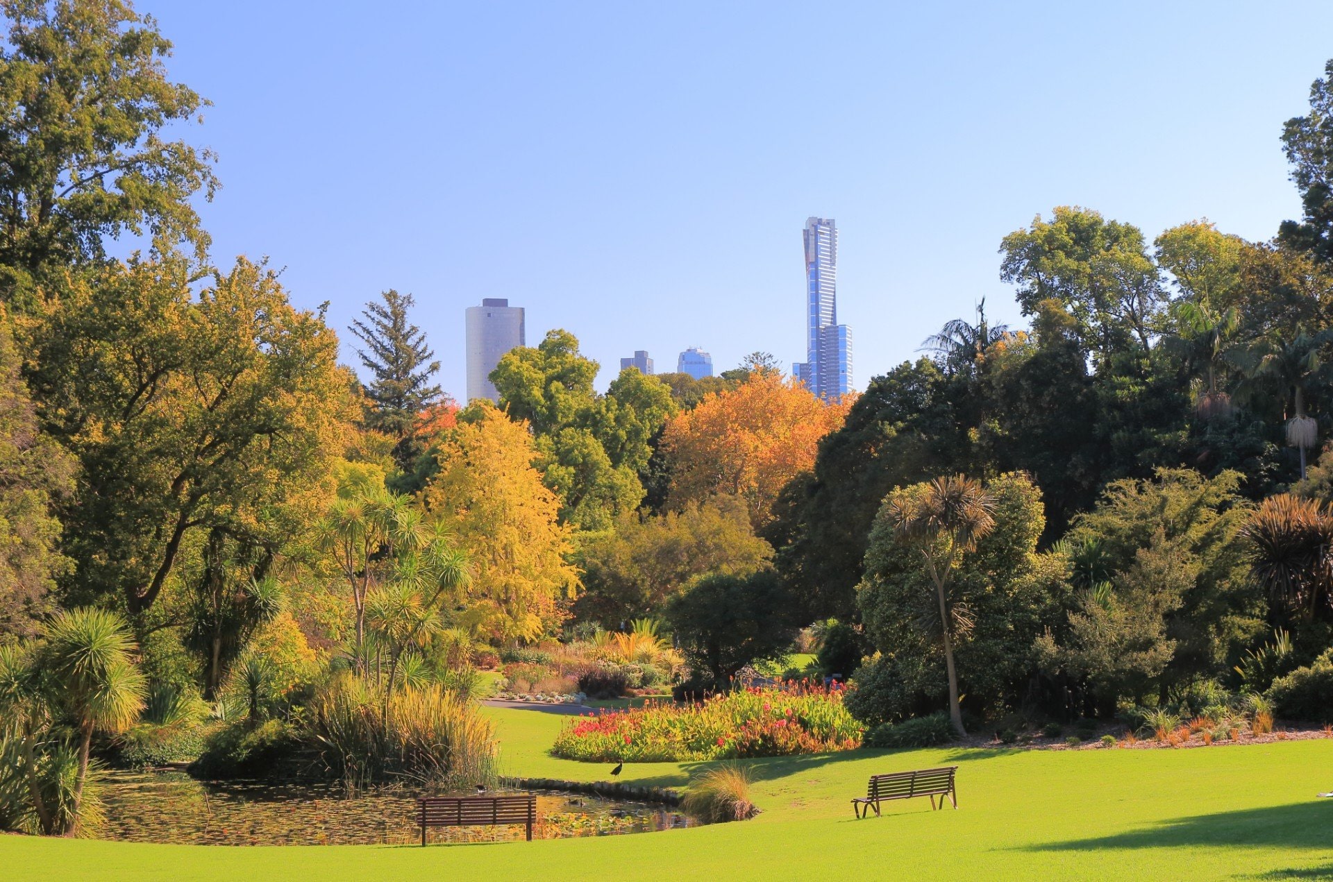 Australia Royal Botanic Gardens Victoria Melbourne