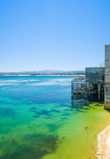 Monterey Bay, one of the best places to go kayaking in California