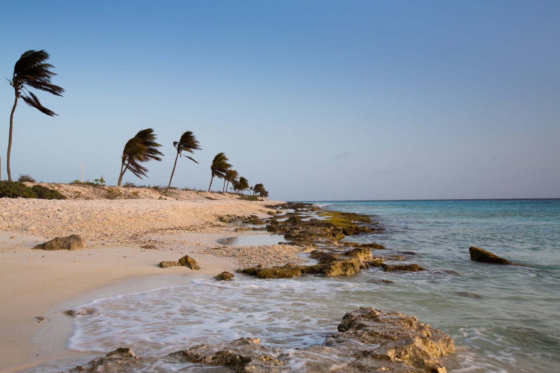 pink sand beach cancun