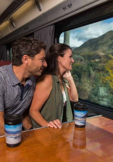 Board the TranzAlpine Express, one of the best things to do in Christchurch