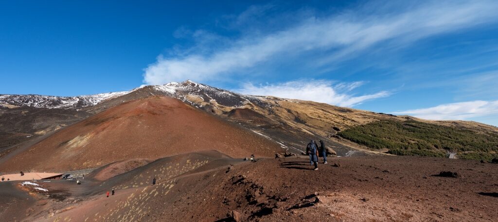 Silvestri Craters in Mt. Etna, Sicily, one of the best hikes in Italy