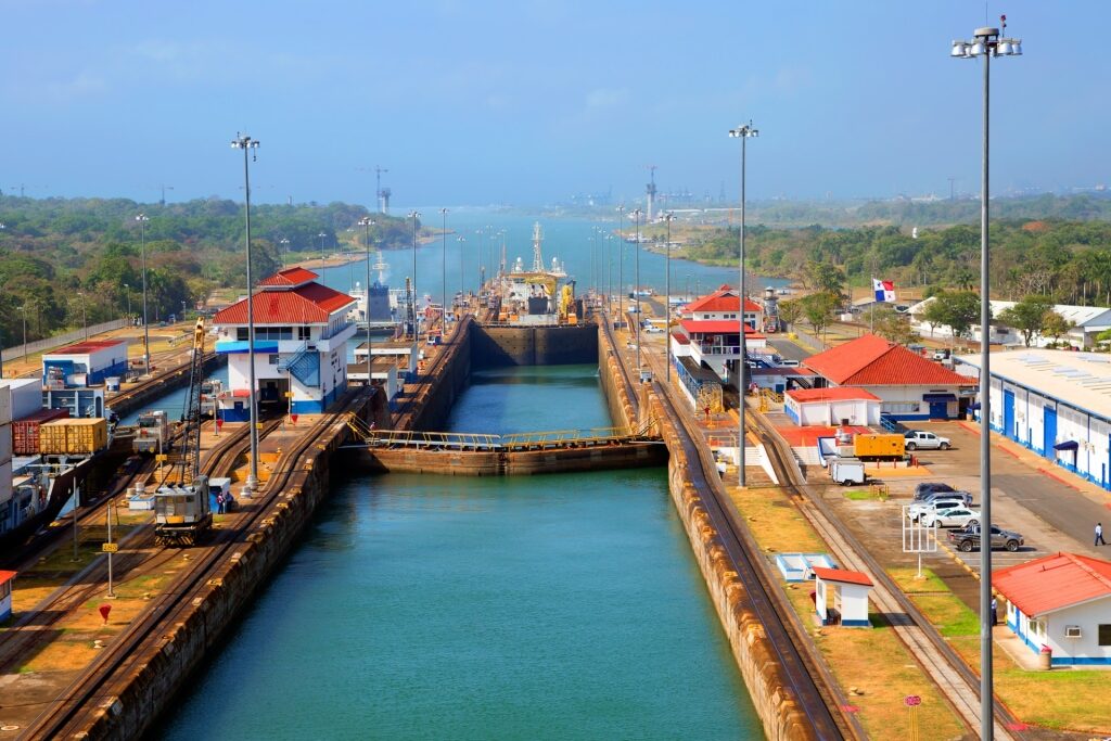 Locks in Panama Canal