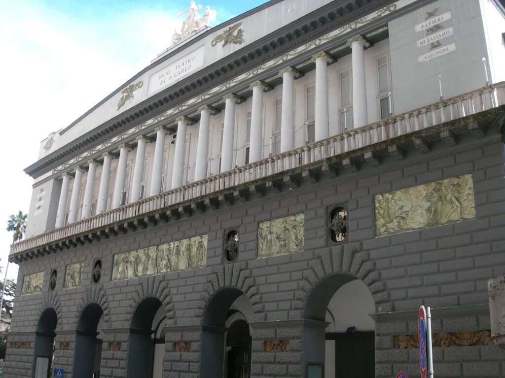 Exterior of San Carlo Theater