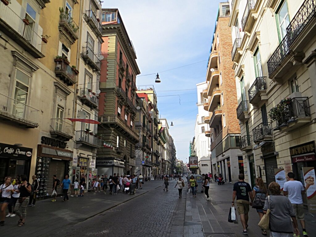 Street view of Via Toledo