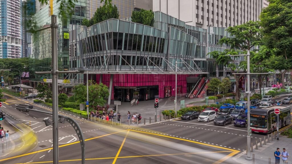 Street view of Orchard Road, Singapore