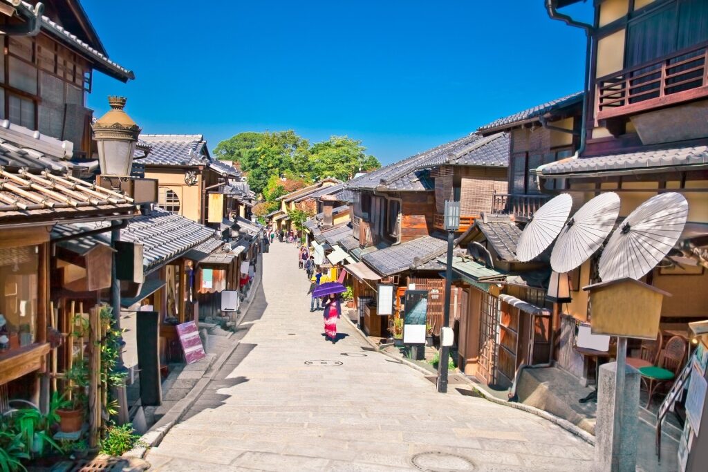 Street view of Gion District