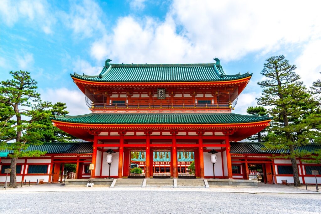 Exterior of the Heian Shrine