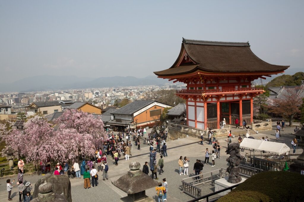 Kiyomizu Dera Temple, one of the best things to do in Kyoto