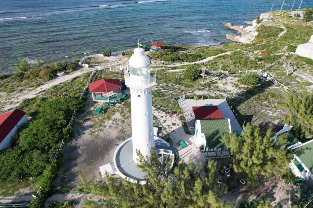 Aerial view of Lighthouse Beach