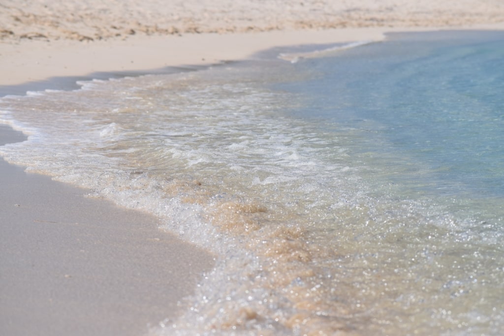 Clear waters of Pillory Beach