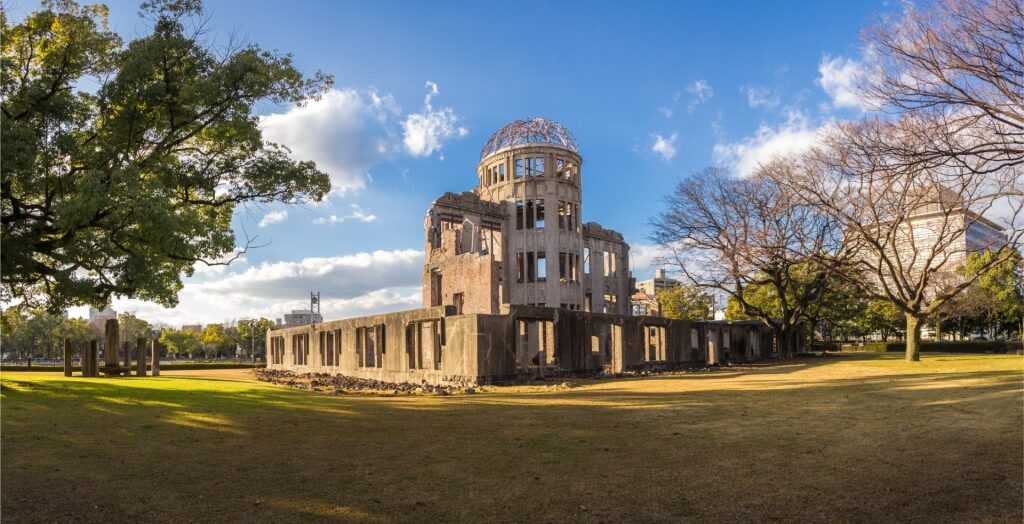 Historic site of the Atomic Bomb Dome in Hiroshima