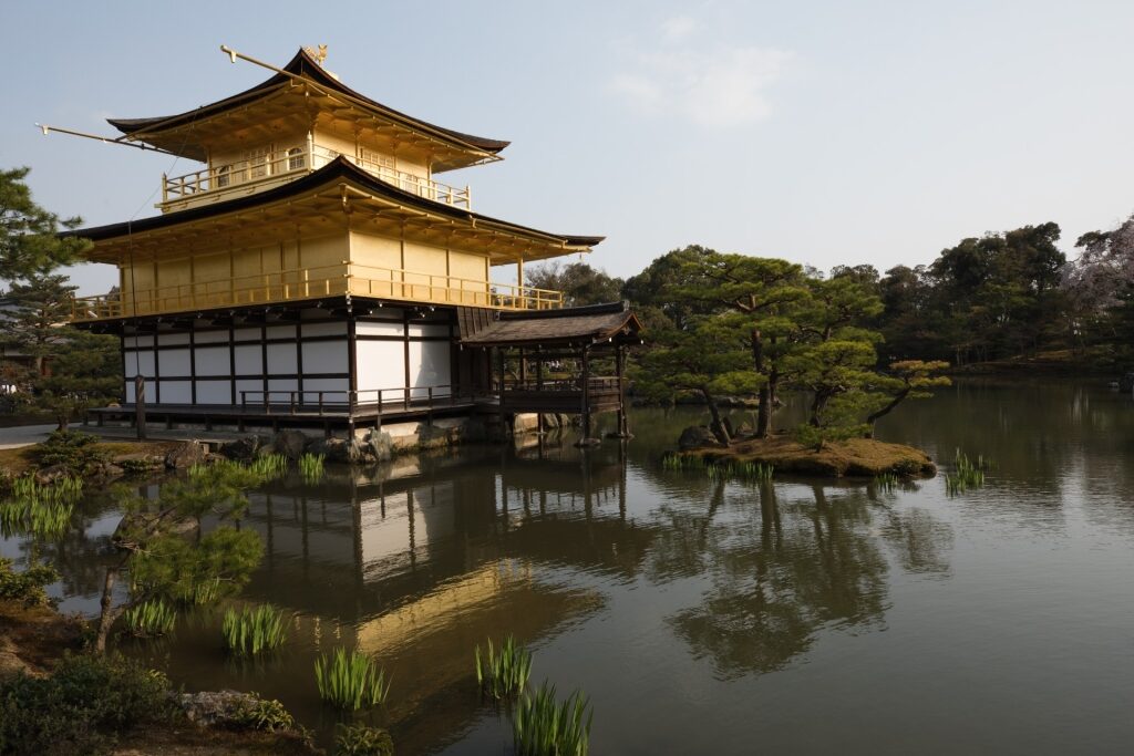 Golden Pavilion, one of the best places to visit in Japan