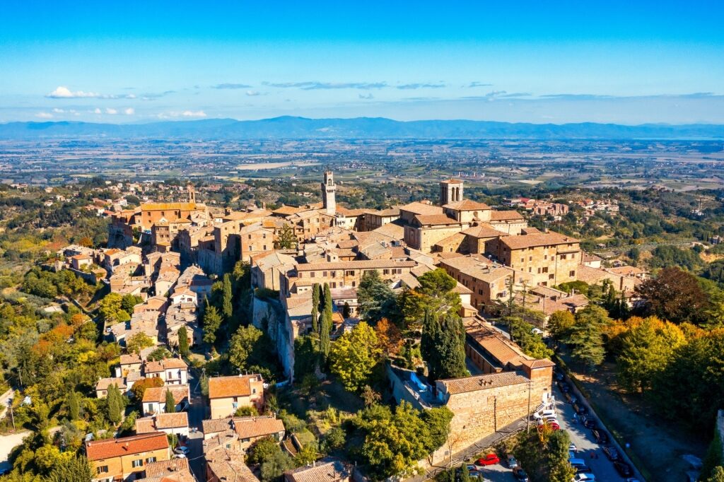 Montepulciano, one of the best towns in Tuscany