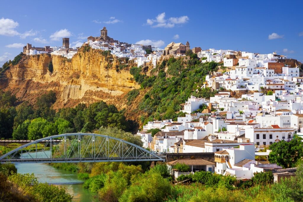 Beautiful landscape of Arcos de la Frontera, Andalucia