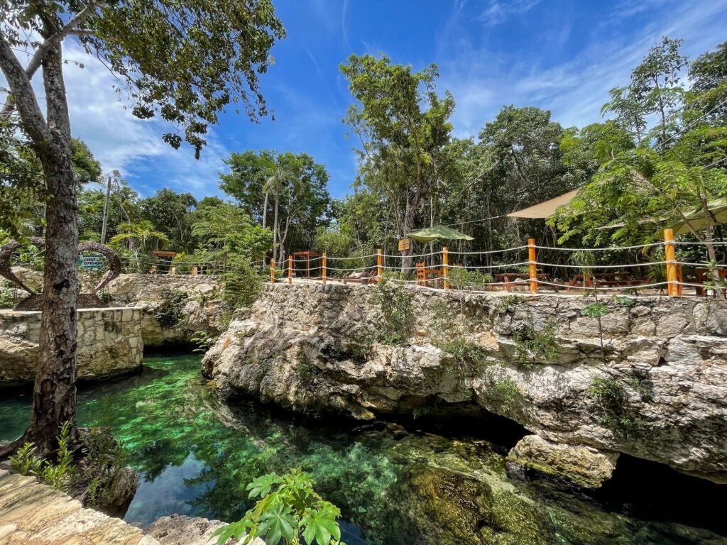 Casa Tortuga, one of the best cenotes near Cancun
