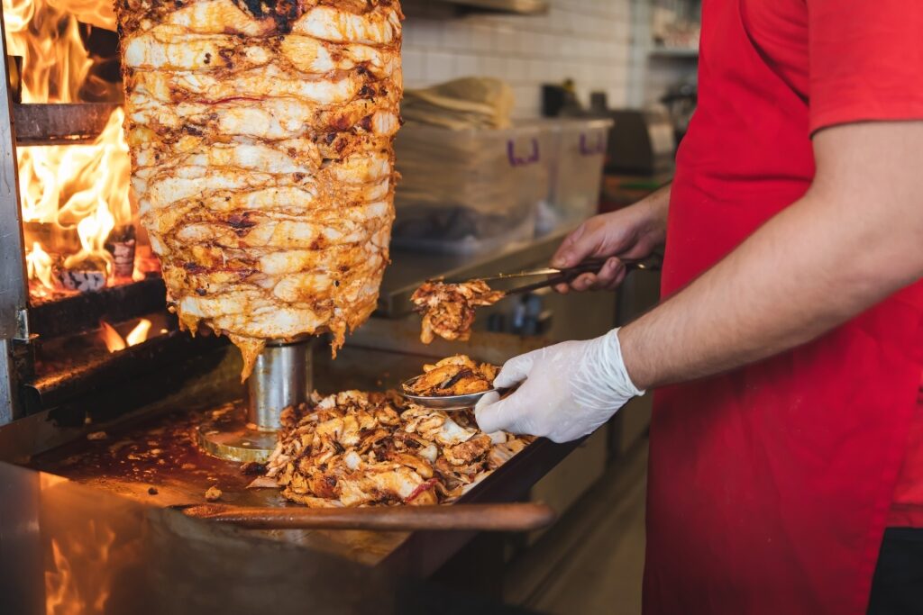 Turkish food - kebab
