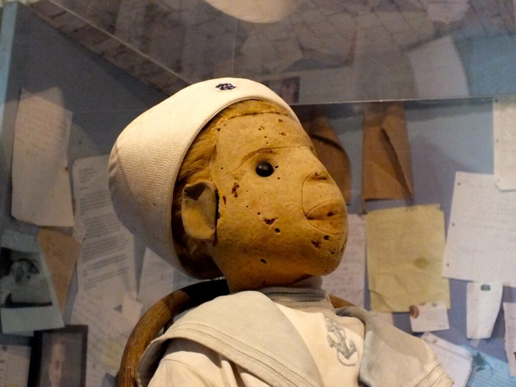 Robert doll in Fort East Martello museum