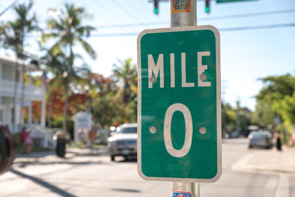 Mile 0, one of the most unique things to do in Key West
