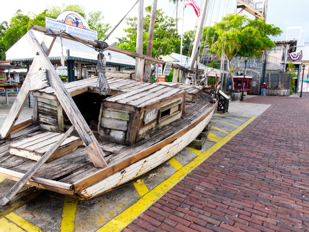 View of the Shipwreck Museum in Key West