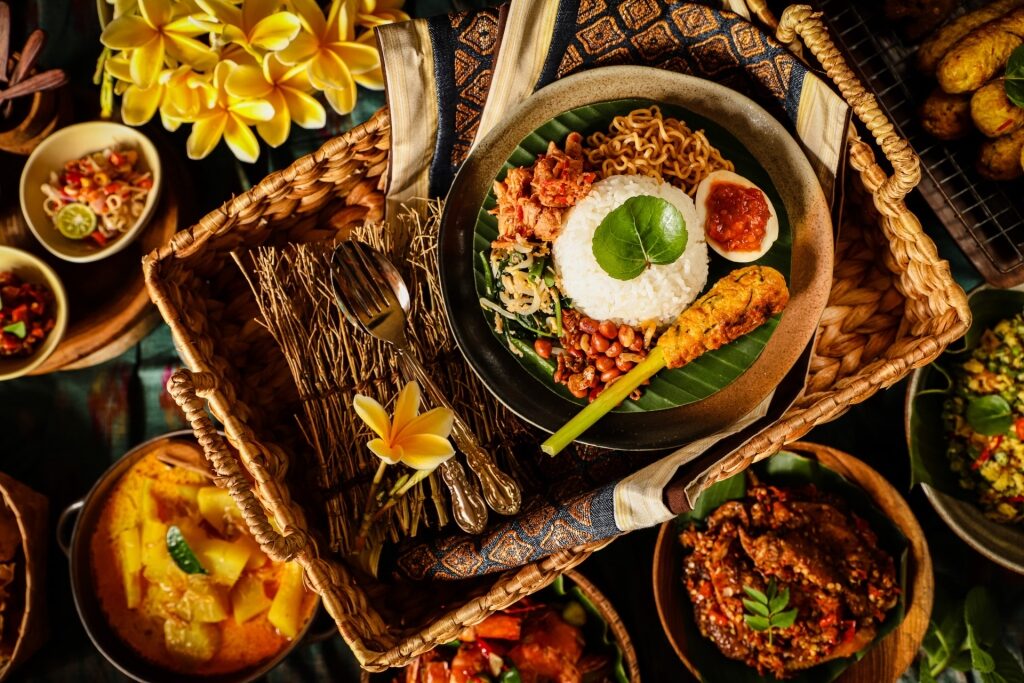 What is Bali known for - Nasi Campur