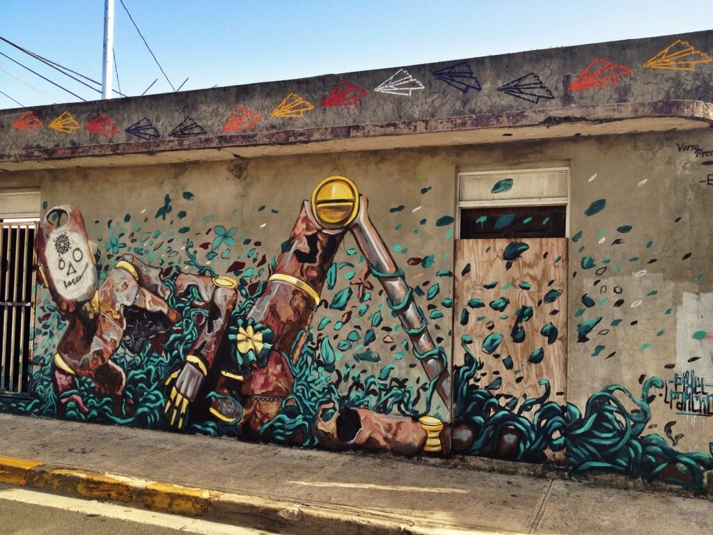 Graffitis of Calle Cerra
