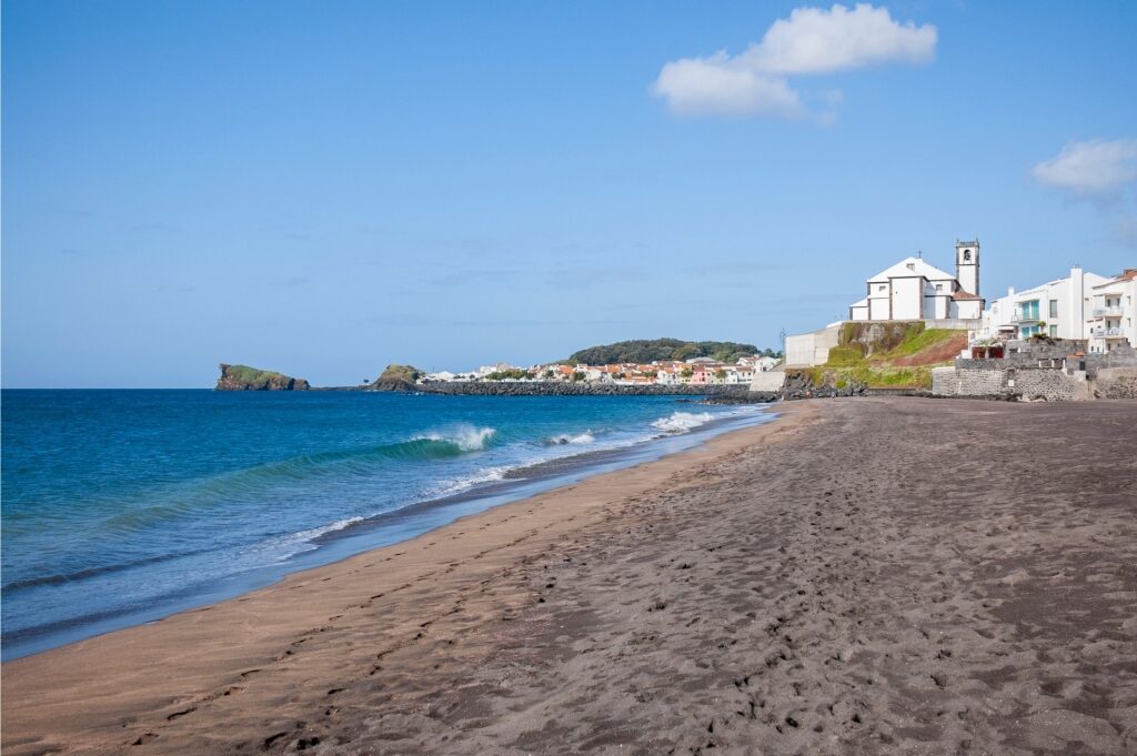 Praia das Milicias, one of the best Azores beaches