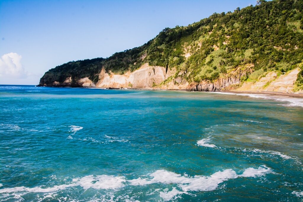 Scenic landscape of Praia do Fogo
