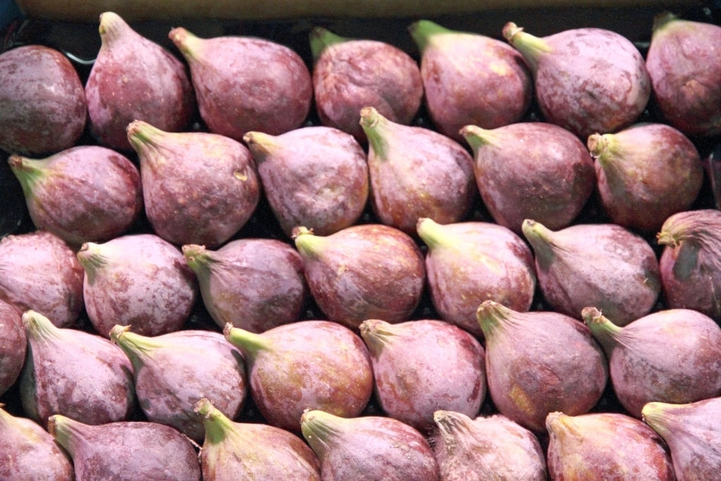 Figs at a market in Barcelona