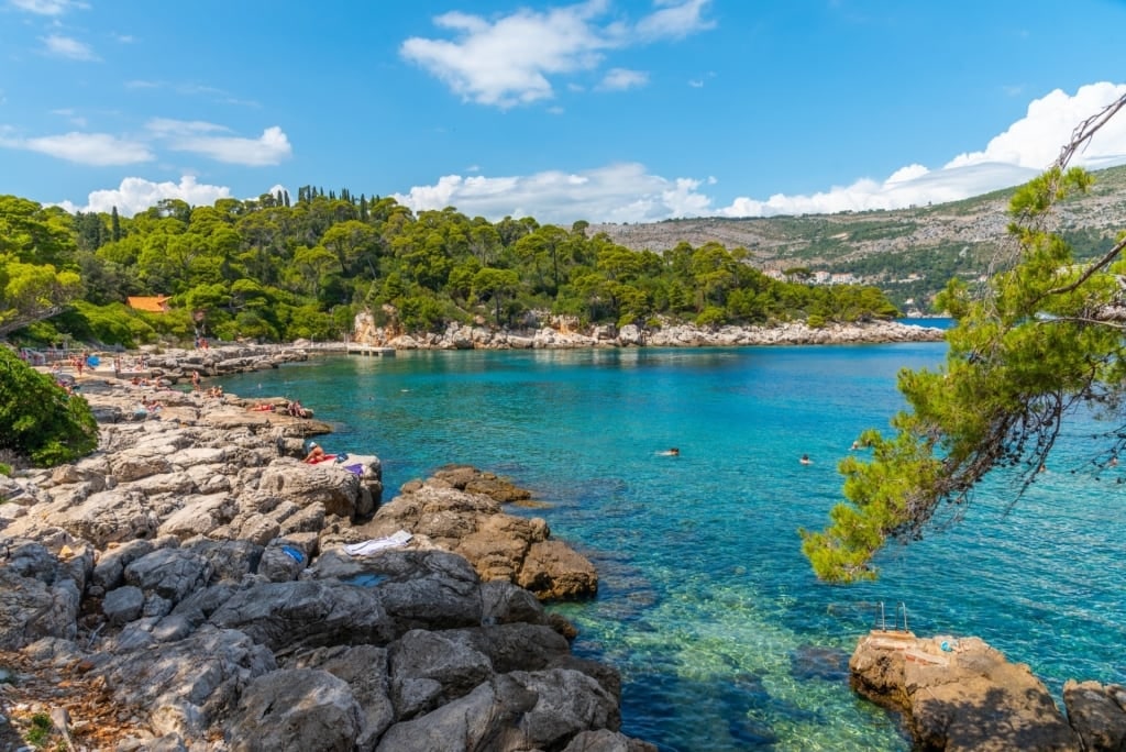 Scenic landscape of Lokrum Island, Dubrovnik