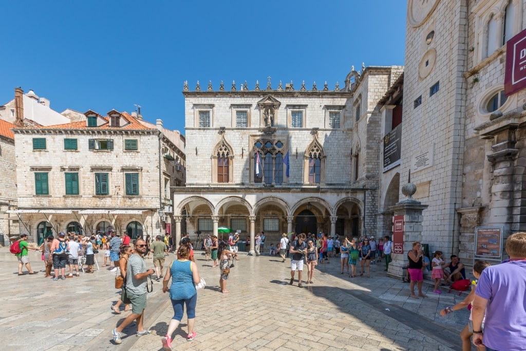 Sponza Palace, one of the best places to visit in Croatia